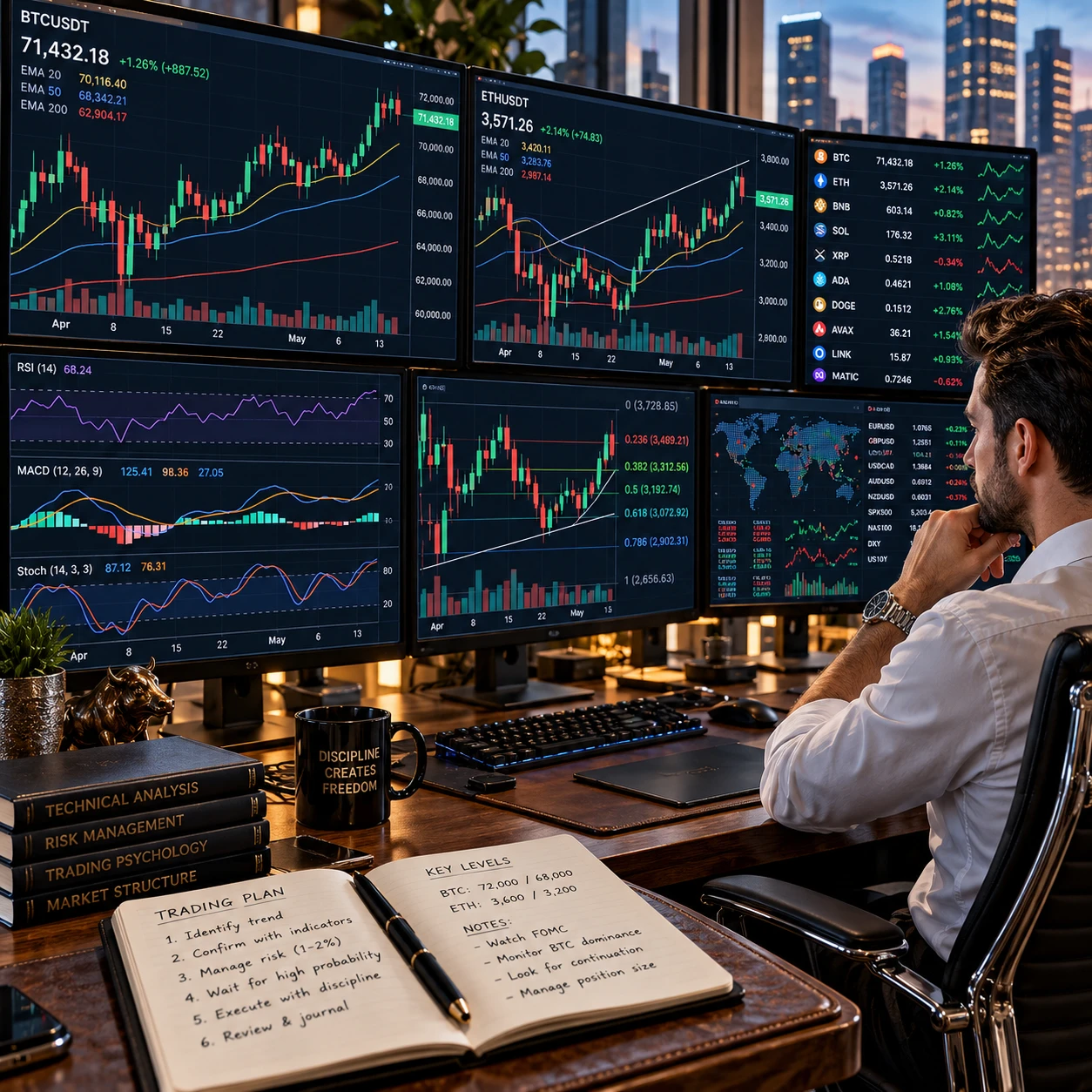Swing Trading Strategie 2026 Wie Sie Trading Indikatoren Richtig Kombinieren Um Fehlsignale Zu